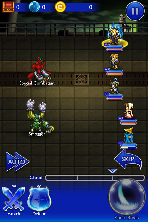 Final Fantasy Record Keeper Battle