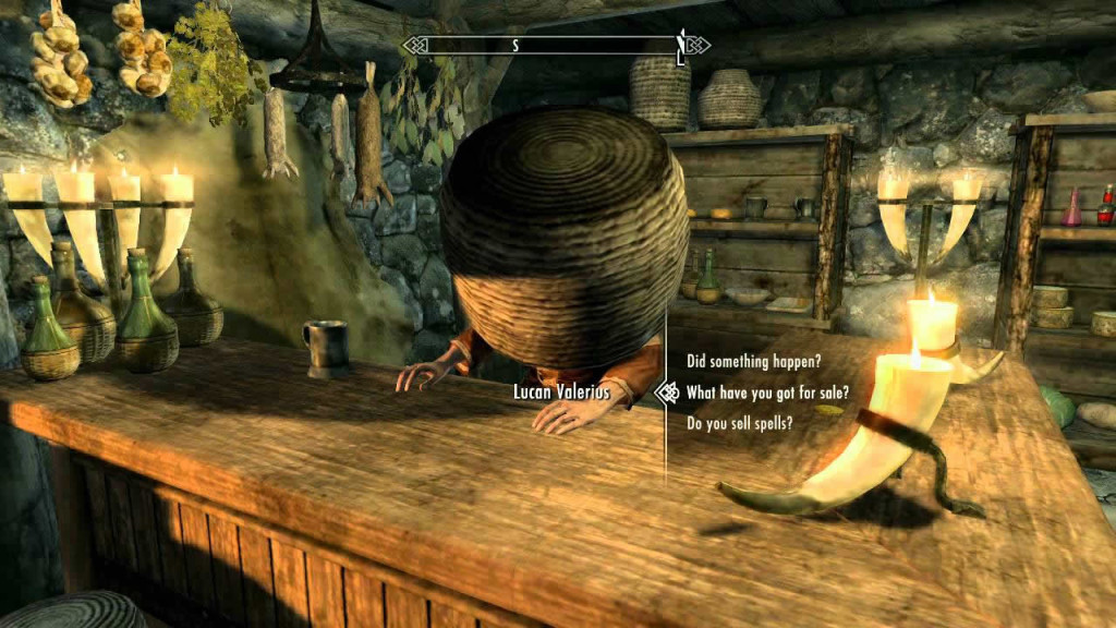 Skyrim Secrets Bucket Pick Pocket