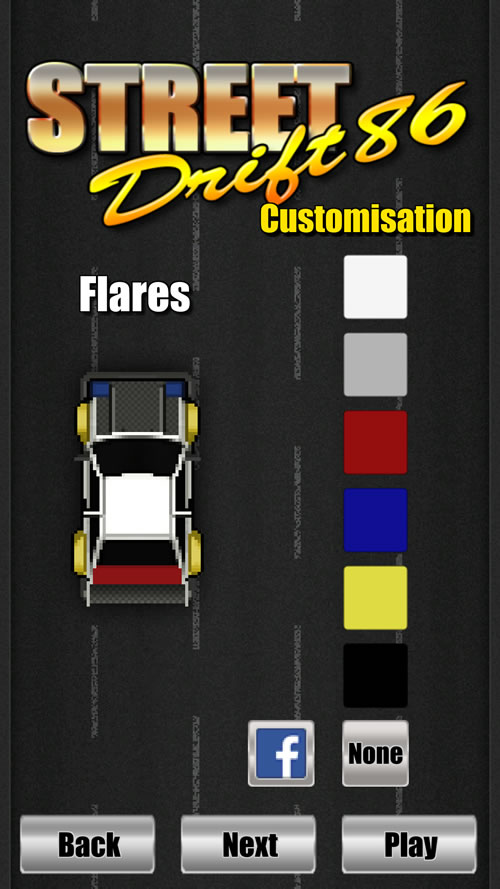Street Drift 86 Customisation