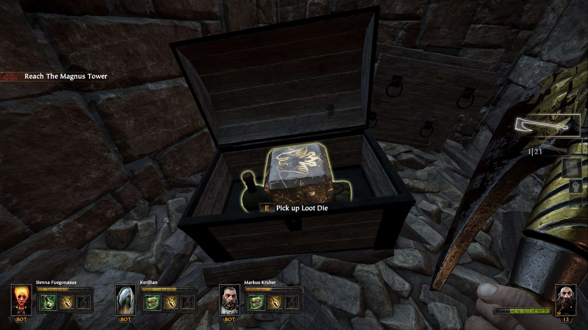 Warhammer Endtimes Vermintide Loot Dice