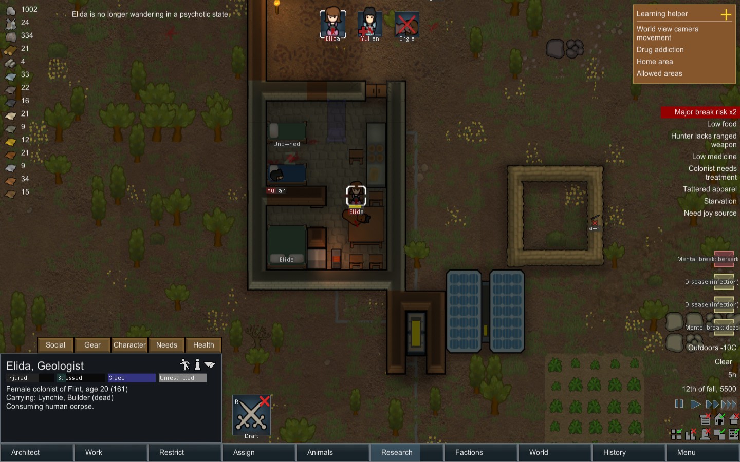 Rimworld Colonists