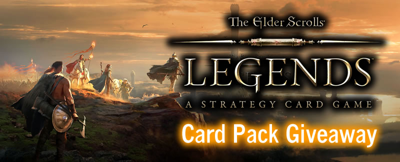 The Elder Scrolls Legends Card Pack Giveaway